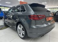 2016 (MARCH) AUDI A3 2.0 TDi S LINE AUTOMATIC with BLACK LEATHER