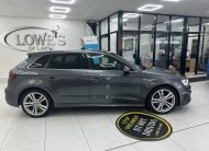 2016 (MARCH) AUDI A3 2.0 TDi S LINE AUTOMATIC with BLACK LEATHER