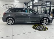 2016 (MARCH) AUDI A3 2.0 TDi S LINE AUTOMATIC with BLACK LEATHER