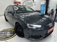 2019 (FEB) AUDI A4 40 2.0 TDi 190BHP SPORT S TRONIC/AUTOMATIC with BLACK LEATHER & SAT NAV