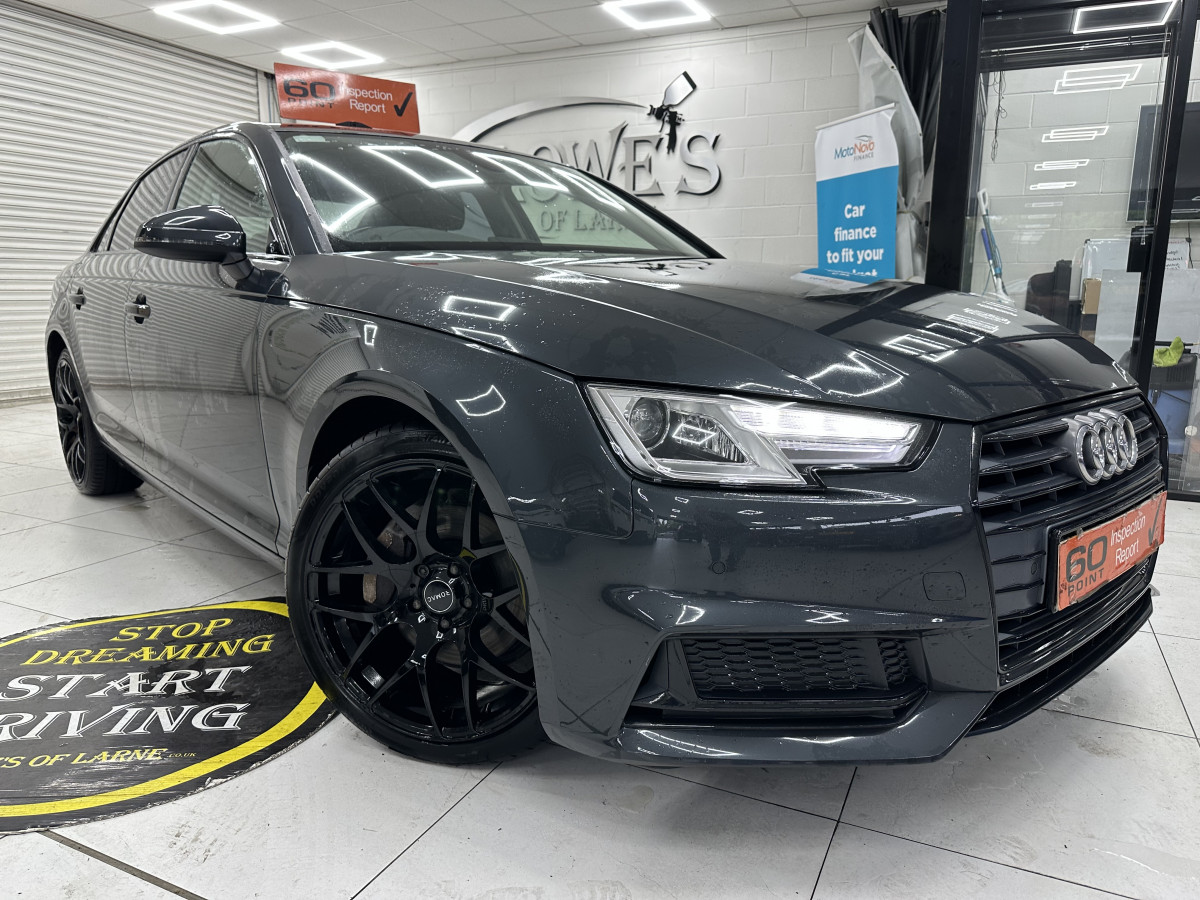 2019 (FEB) AUDI A4 40 2.0 TDi 190BHP SPORT S TRONIC/AUTOMATIC with BLACK LEATHER & SAT NAV