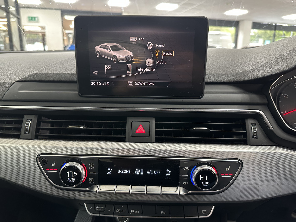 2019 (FEB) AUDI A4 40 2.0 TDi 190BHP SPORT S TRONIC/AUTOMATIC with BLACK LEATHER & SAT NAV