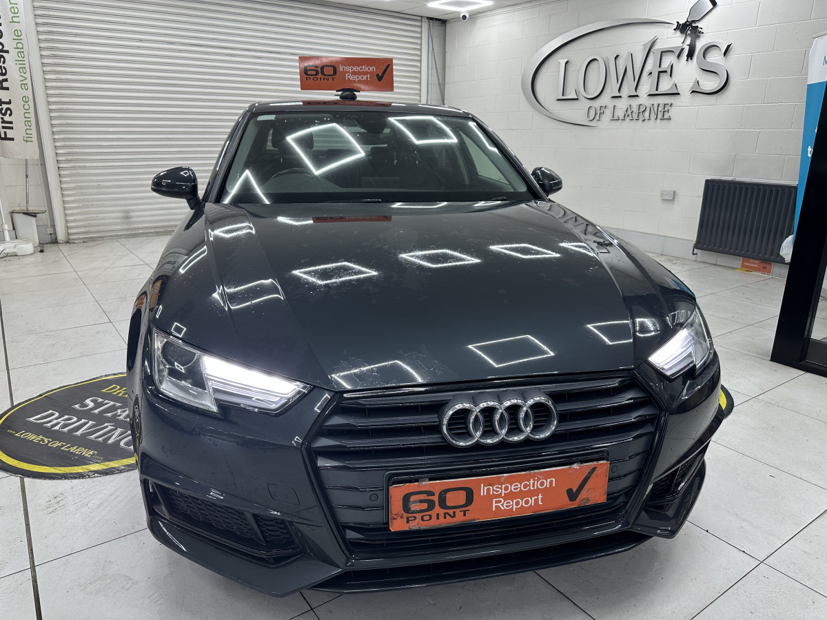 2019 (FEB) AUDI A4 40 2.0 TDi 190BHP SPORT S TRONIC/AUTOMATIC with BLACK LEATHER & SAT NAV