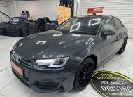 2019 (FEB) AUDI A4 40 2.0 TDi 190BHP SPORT S TRONIC/AUTOMATIC with BLACK LEATHER & SAT NAV