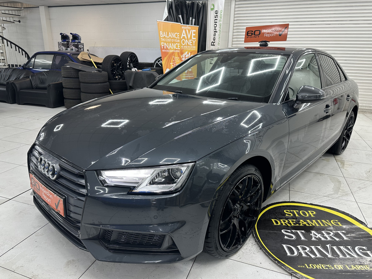 2019 (FEB) AUDI A4 40 2.0 TDi 190BHP SPORT S TRONIC/AUTOMATIC with BLACK LEATHER & SAT NAV