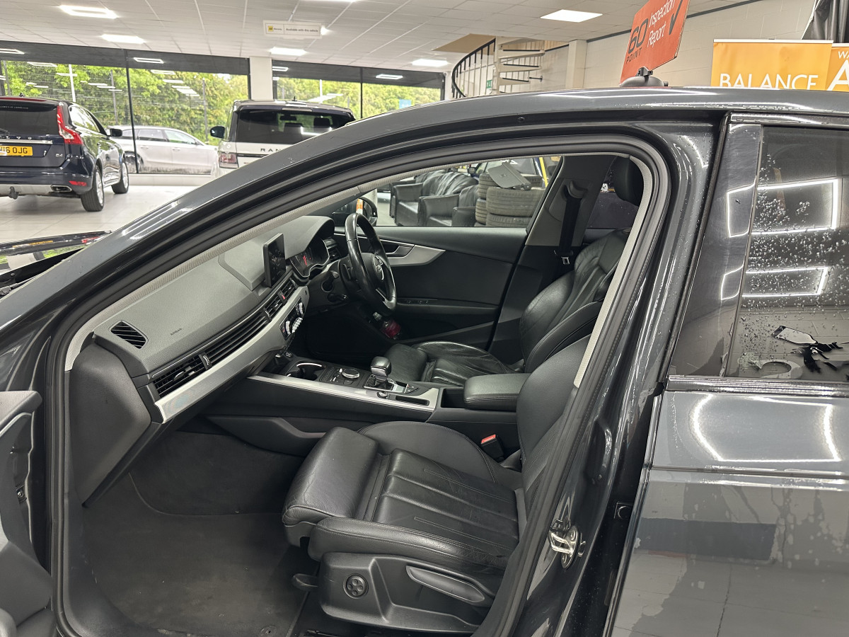 2019 (FEB) AUDI A4 40 2.0 TDi 190BHP SPORT S TRONIC/AUTOMATIC with BLACK LEATHER & SAT NAV