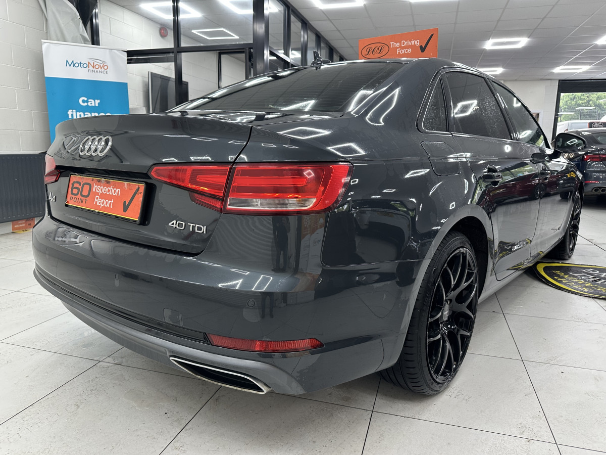 2019 (FEB) AUDI A4 40 2.0 TDi 190BHP SPORT S TRONIC/AUTOMATIC with BLACK LEATHER & SAT NAV