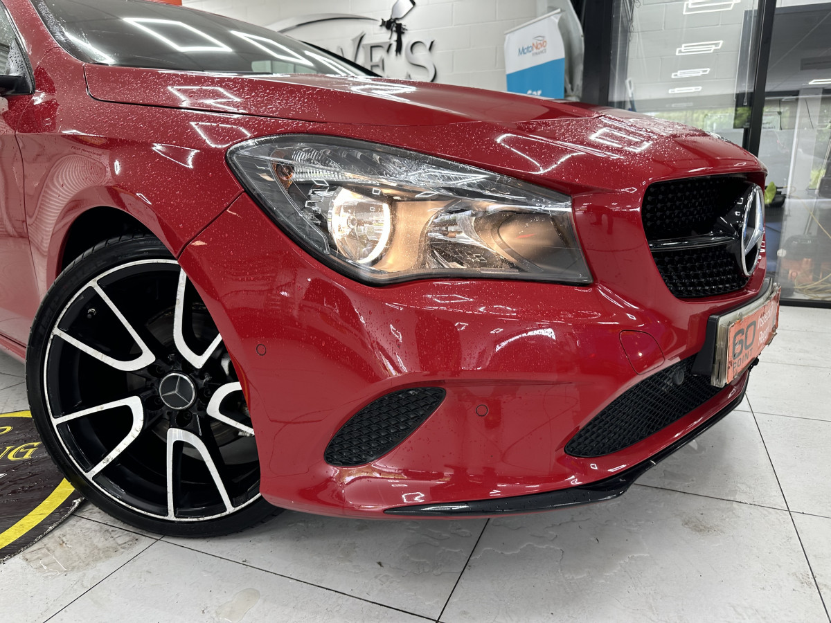 2017 (JUNE) MERCEDES CLA200D SPORT AUTOMATIC — BALCK LEATHER, SAT NAV — ONLY 89K