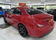 2017 (JUNE) MERCEDES CLA200D SPORT AUTOMATIC — BALCK LEATHER, SAT NAV — ONLY 89K