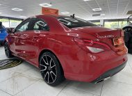 2017 (JUNE) MERCEDES CLA200D SPORT AUTOMATIC — BALCK LEATHER, SAT NAV — ONLY 89K