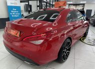 2017 (JUNE) MERCEDES CLA200D SPORT AUTOMATIC — BALCK LEATHER, SAT NAV — ONLY 89K