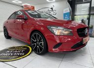 2017 (JUNE) MERCEDES CLA200D SPORT AUTOMATIC — BALCK LEATHER, SAT NAV — ONLY 89K