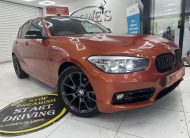 2017 (JULY) BMW 118i SPORT S/S 5 DOOR — Finished in BURNT ORANGE