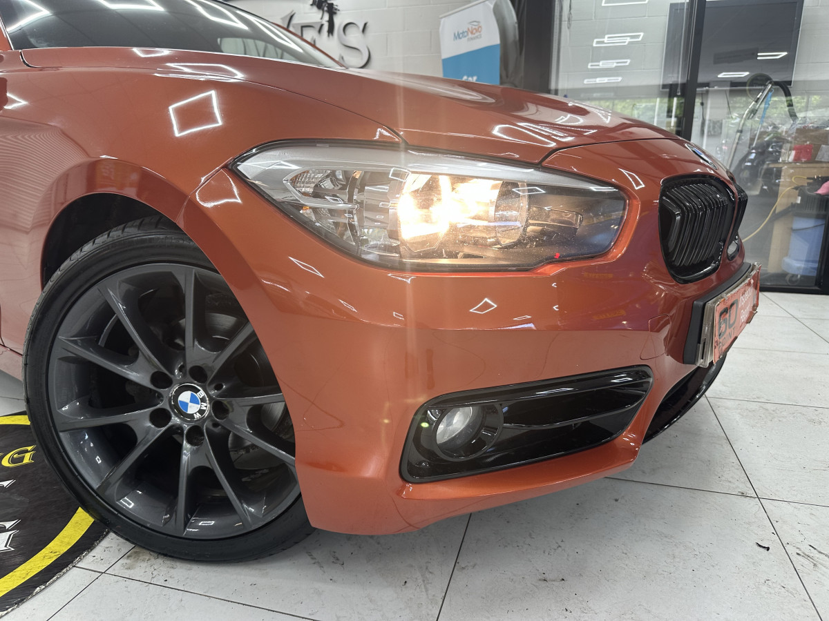 2017 (JULY) BMW 118i SPORT S/S 5 DOOR — Finished in BURNT ORANGE