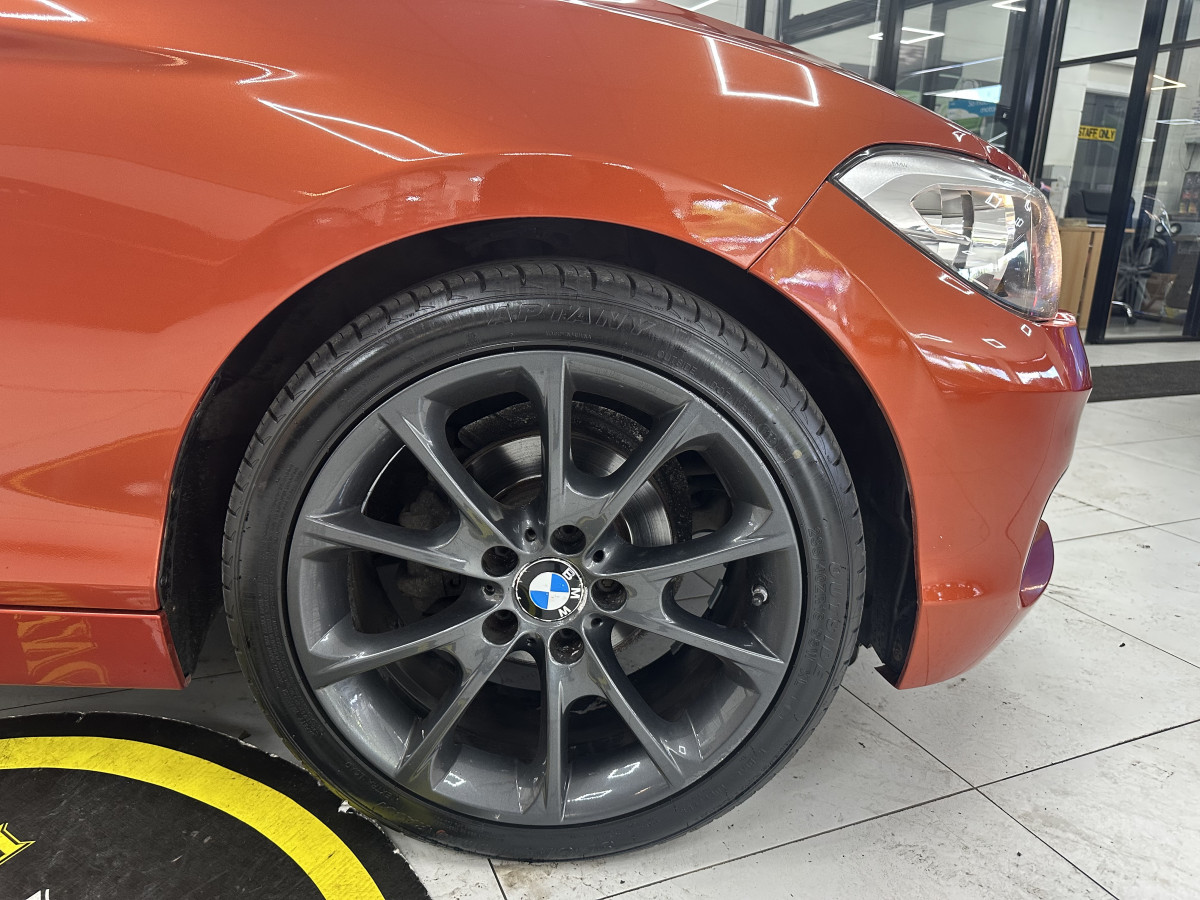 2017 (JULY) BMW 118i SPORT S/S 5 DOOR — Finished in BURNT ORANGE