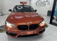 2017 (JULY) BMW 118i SPORT S/S 5 DOOR — Finished in BURNT ORANGE