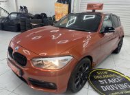2017 (JULY) BMW 118i SPORT S/S 5 DOOR — Finished in BURNT ORANGE