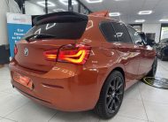 2017 (JULY) BMW 118i SPORT S/S 5 DOOR — Finished in BURNT ORANGE