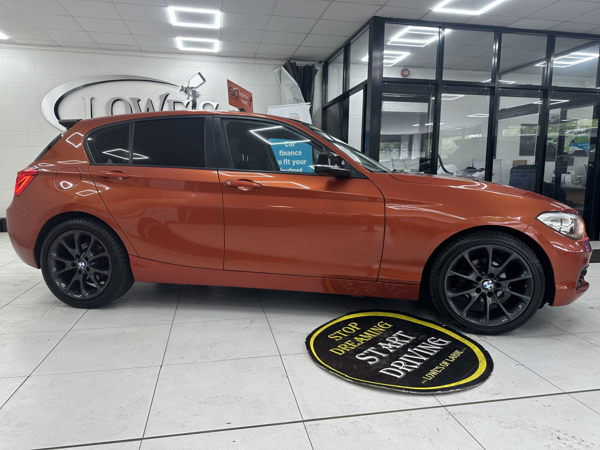 2017 (JULY) BMW 118i SPORT S/S 5 DOOR — Finished in BURNT ORANGE