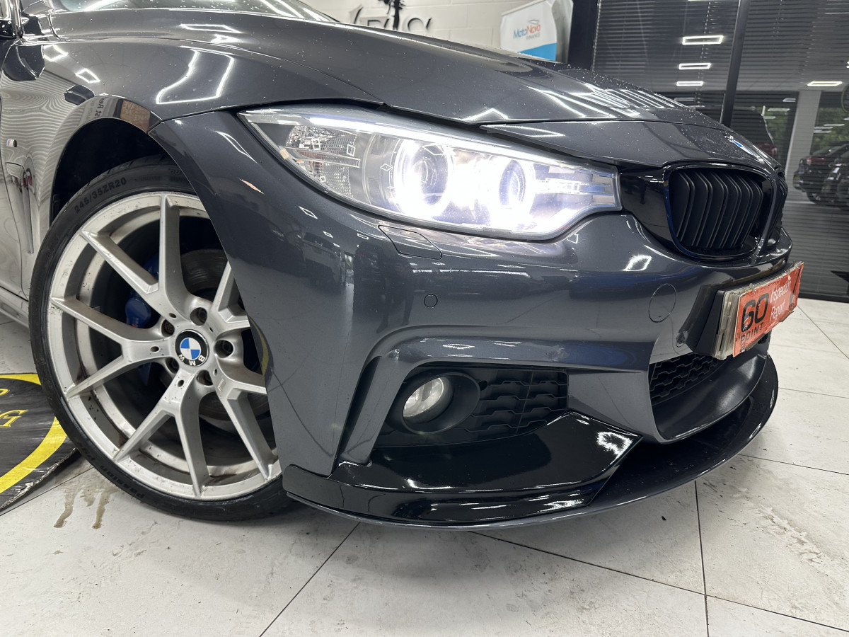 2015 BMW 420D XDRIVE M SPORT COUPE — RED LEATHER, SAT NAV and 20″ ALLOYS