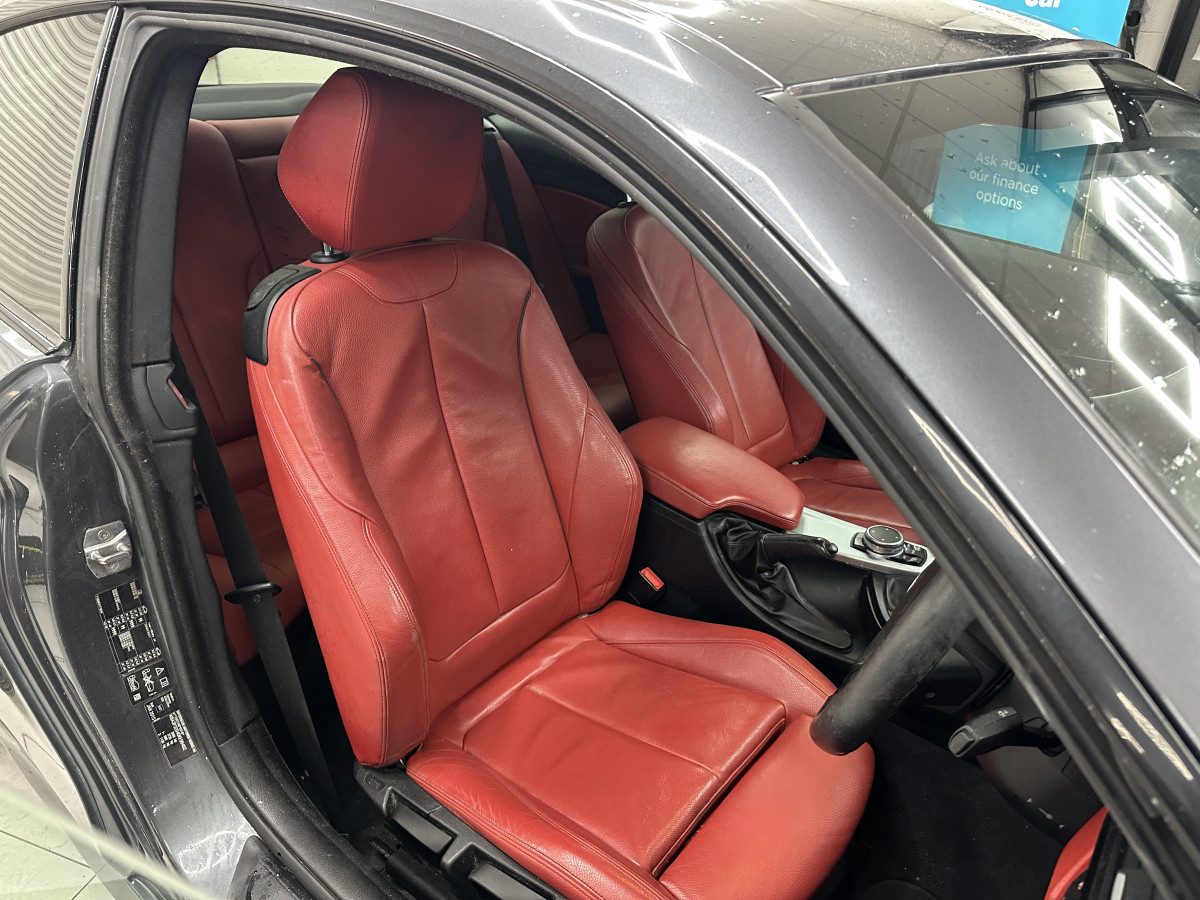 2015 BMW 420D XDRIVE M SPORT COUPE — RED LEATHER, SAT NAV and 20″ ALLOYS