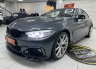 2015 BMW 420D XDRIVE M SPORT COUPE — RED LEATHER, SAT NAV and 20″ ALLOYS