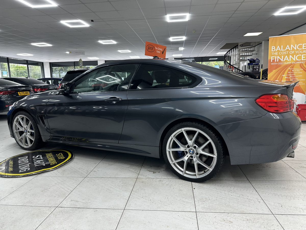 2015 BMW 420D XDRIVE M SPORT COUPE — RED LEATHER, SAT NAV and 20″ ALLOYS
