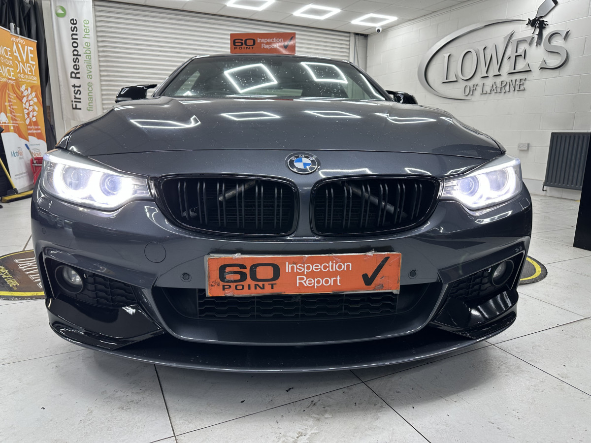 2015 BMW 420D XDRIVE M SPORT COUPE — RED LEATHER, SAT NAV and 20″ ALLOYS