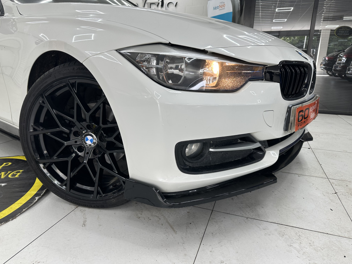 2015 (MARCH) BMW 320D SPORT  — BLACK SPORTS TRIM — ONLY 89,000 MILES