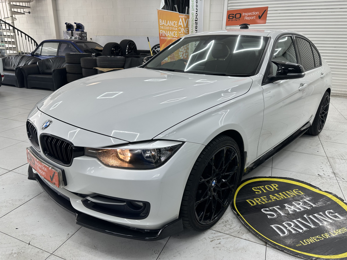 2015 (MARCH) BMW 320D SPORT  — BLACK SPORTS TRIM — ONLY 89,000 MILES
