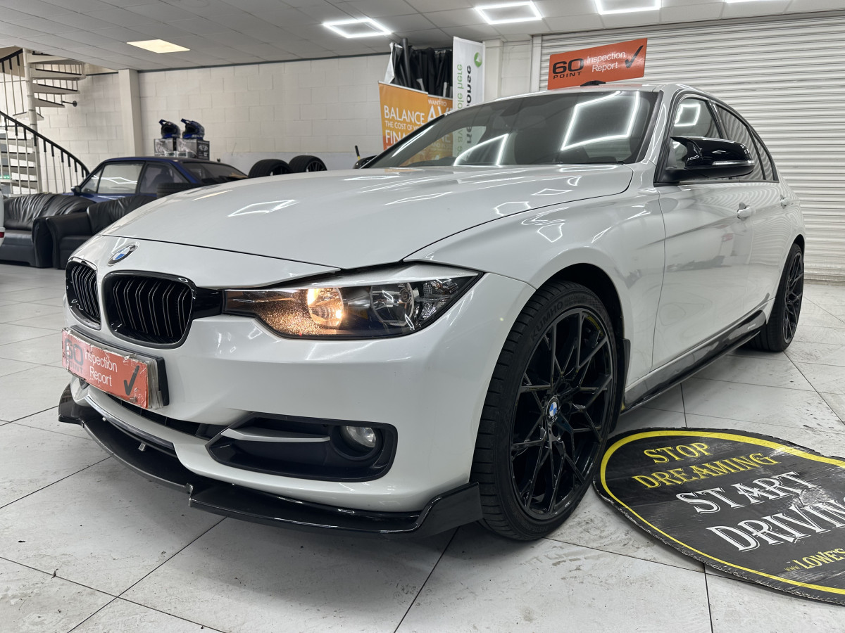 2015 (MARCH) BMW 320D SPORT  — BLACK SPORTS TRIM — ONLY 89,000 MILES