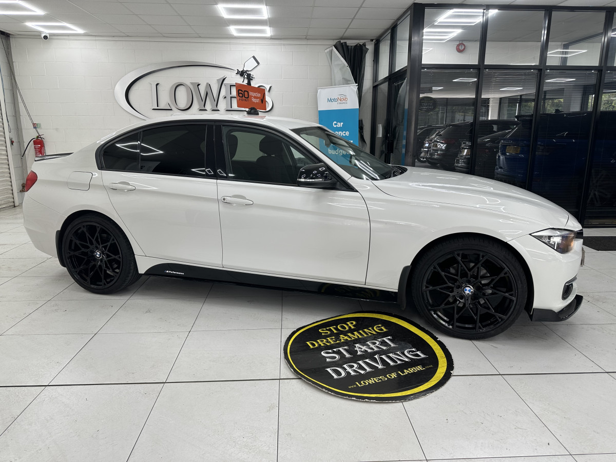 2015 (MARCH) BMW 320D SPORT  — BLACK SPORTS TRIM — ONLY 89,000 MILES