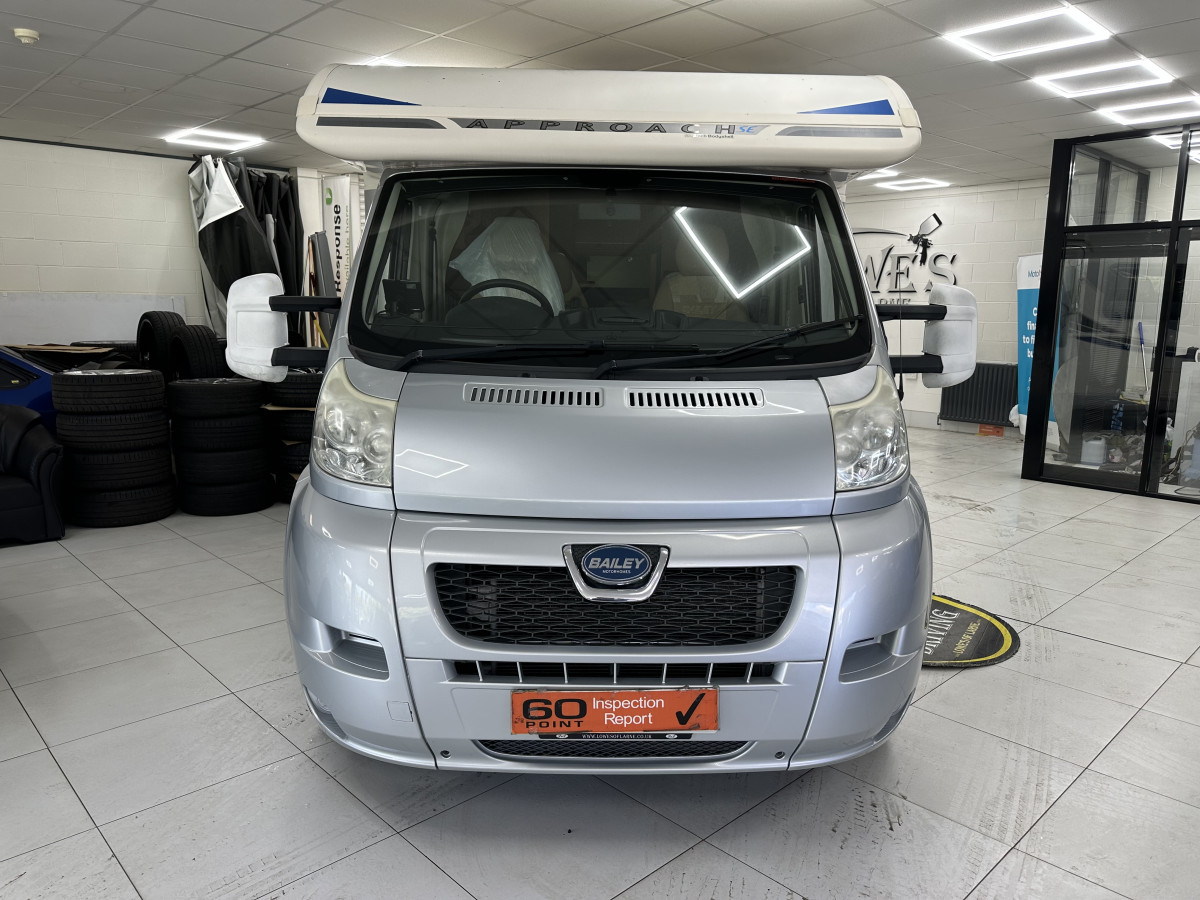 2012 PEUGEOT BOXER 2.2 HDi BAILEY APPROACH 745 MOTORHOME with ONLY 26,000 MILES (REAR FIX FRENCH BED LAYOUT)