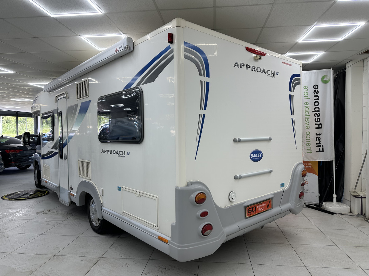 2012 PEUGEOT BOXER 2.2 HDi BAILEY APPROACH 745 MOTORHOME with ONLY 26,000 MILES (REAR FIX FRENCH BED LAYOUT)