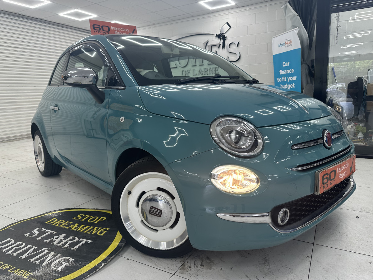 2017 (JULY) FIAT 500 1.2 ANNIVERSARIO LIMITED EDITION with ONLY 44,000 MILES — FULLY LOADED