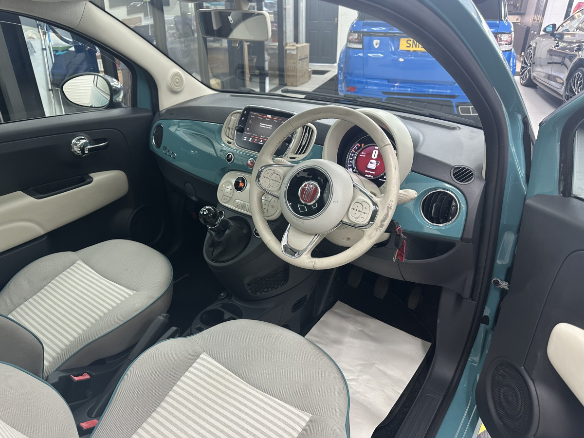 2017 (JULY) FIAT 500 1.2 ANNIVERSARIO LIMITED EDITION with ONLY 44,000 MILES — FULLY LOADED