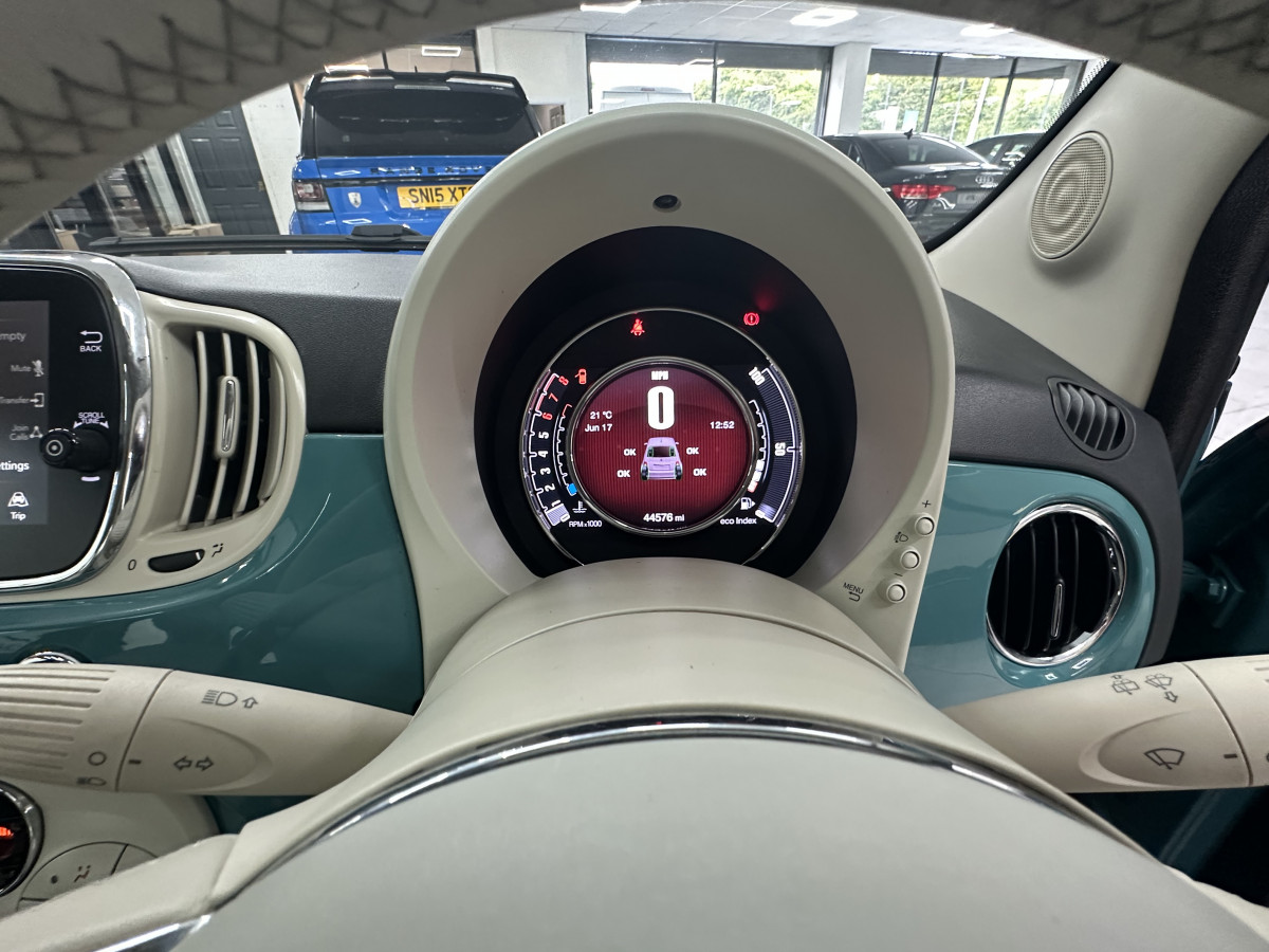 2017 (JULY) FIAT 500 1.2 ANNIVERSARIO LIMITED EDITION with ONLY 44,000 MILES — FULLY LOADED