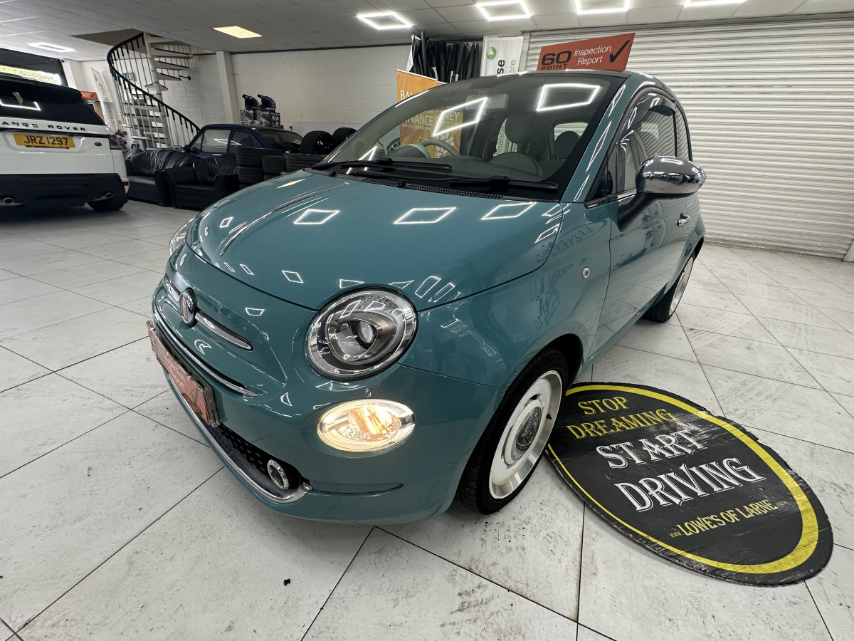 2017 (JULY) FIAT 500 1.2 ANNIVERSARIO LIMITED EDITION with ONLY 44,000 MILES — FULLY LOADED