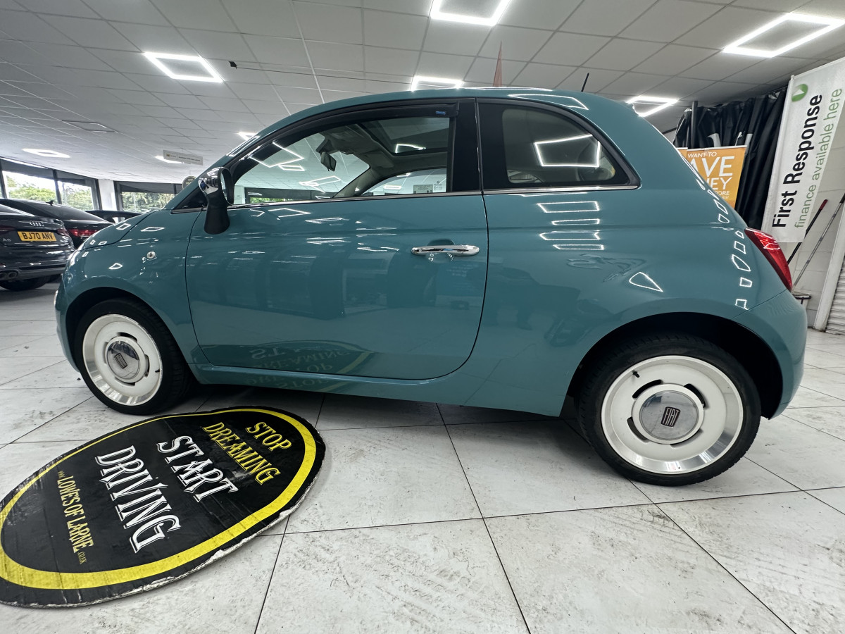 2017 (JULY) FIAT 500 1.2 ANNIVERSARIO LIMITED EDITION with ONLY 44,000 MILES — FULLY LOADED