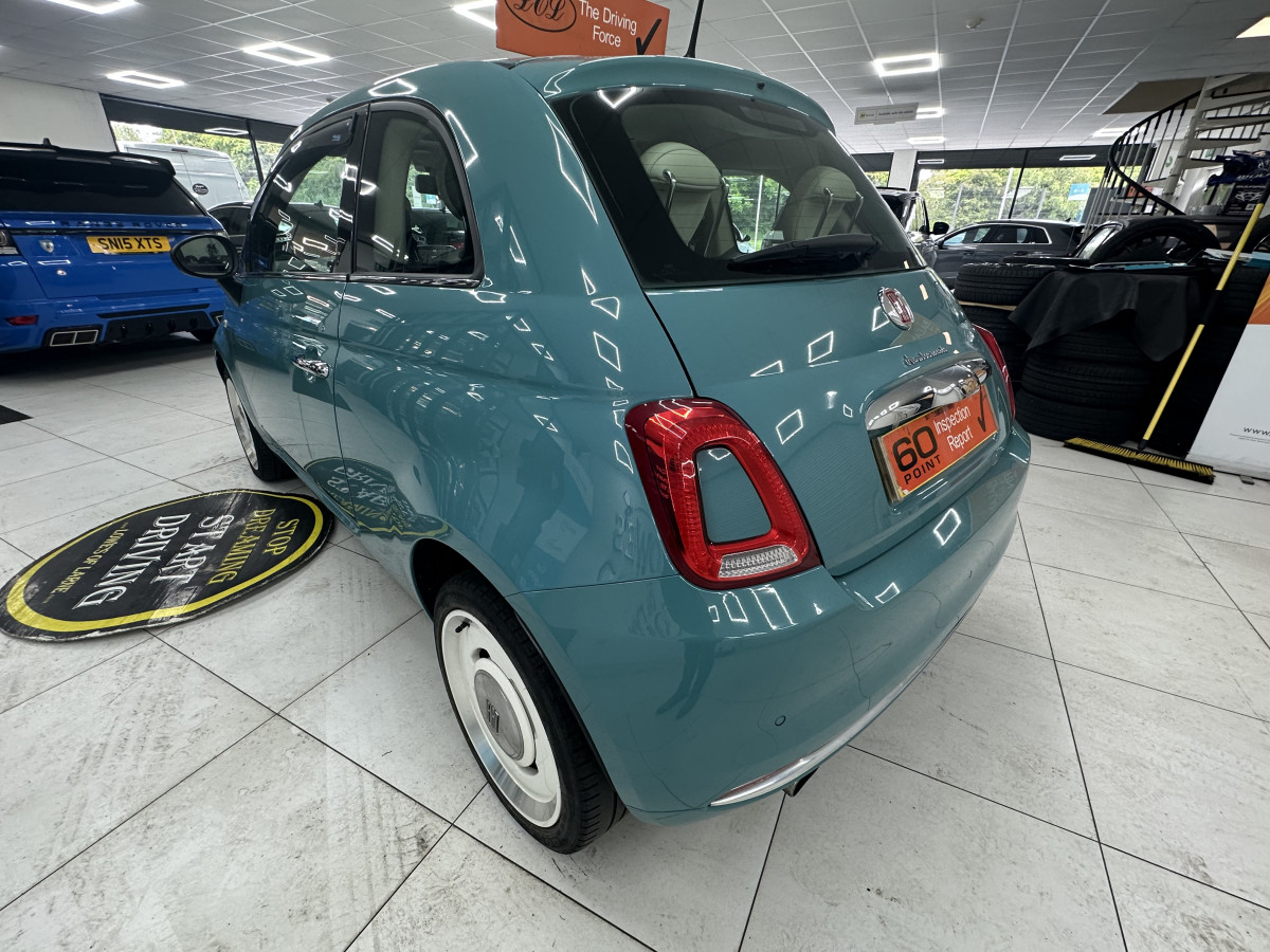 2017 (JULY) FIAT 500 1.2 ANNIVERSARIO LIMITED EDITION with ONLY 44,000 MILES — FULLY LOADED