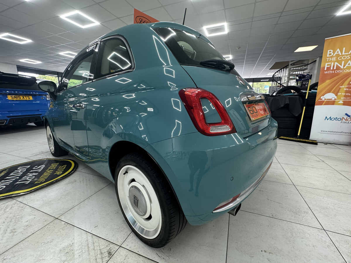 2017 (JULY) FIAT 500 1.2 ANNIVERSARIO LIMITED EDITION with ONLY 44,000 MILES — FULLY LOADED