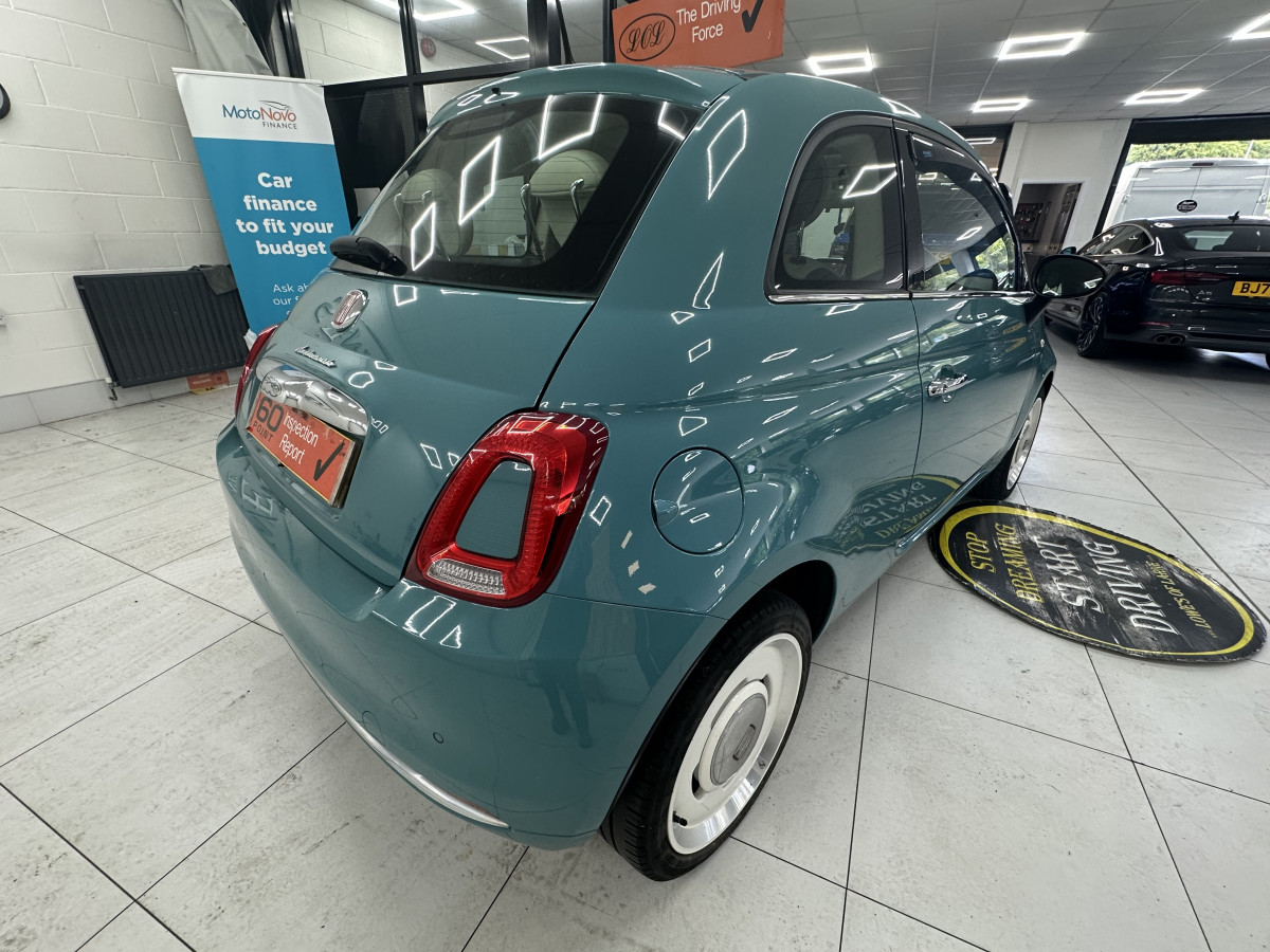2017 (JULY) FIAT 500 1.2 ANNIVERSARIO LIMITED EDITION with ONLY 44,000 MILES — FULLY LOADED