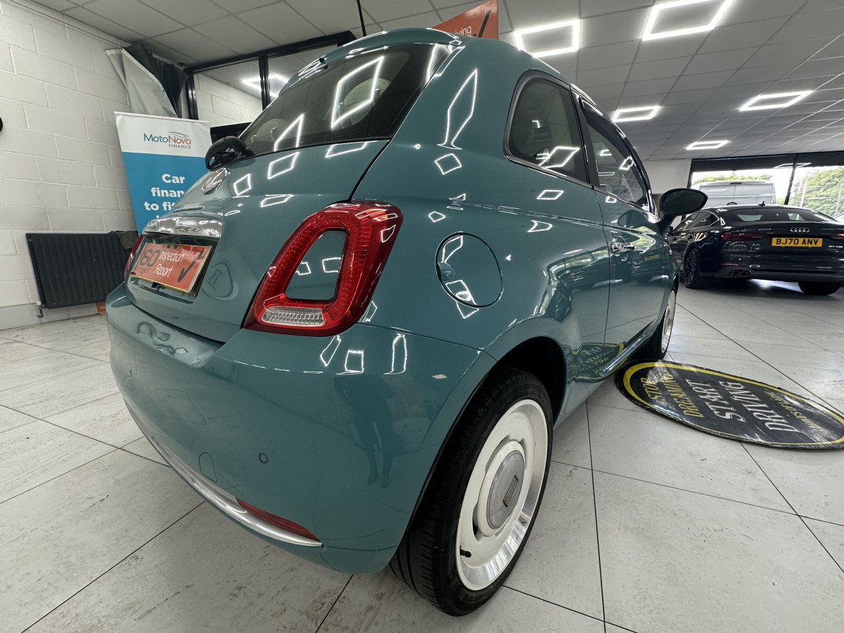 2017 (JULY) FIAT 500 1.2 ANNIVERSARIO LIMITED EDITION with ONLY 44,000 MILES — FULLY LOADED