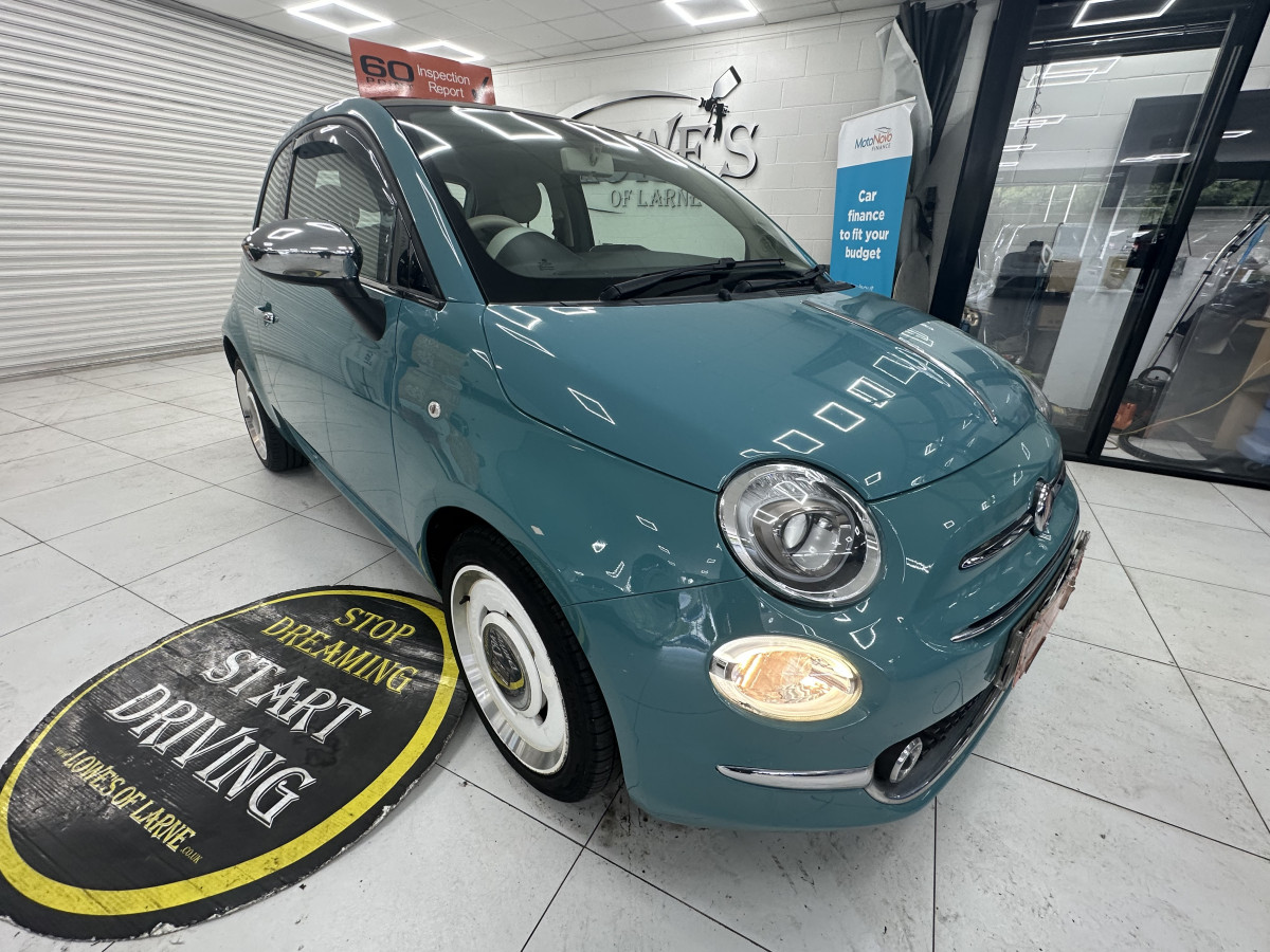 2017 (JULY) FIAT 500 1.2 ANNIVERSARIO LIMITED EDITION with ONLY 44,000 MILES — FULLY LOADED