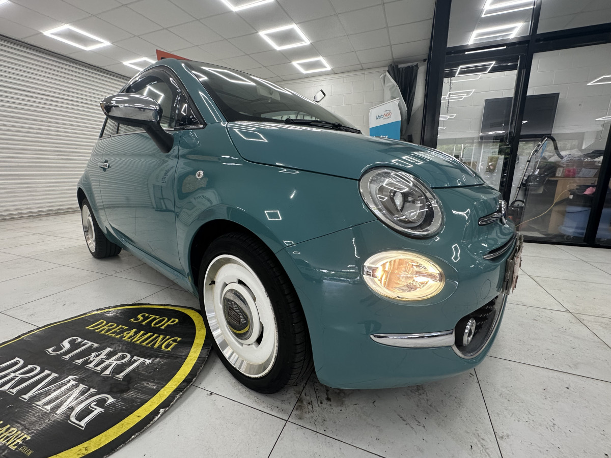 2017 (JULY) FIAT 500 1.2 ANNIVERSARIO LIMITED EDITION with ONLY 44,000 MILES — FULLY LOADED