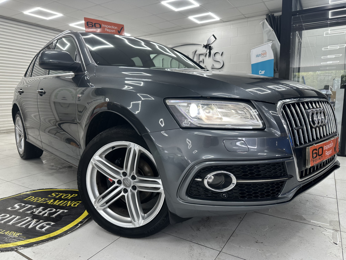 2014 (NOV) AUDI Q5 2.0 TDi S LINE PLUS QUATTRO AUTOMATIC with BLACK LEATHER