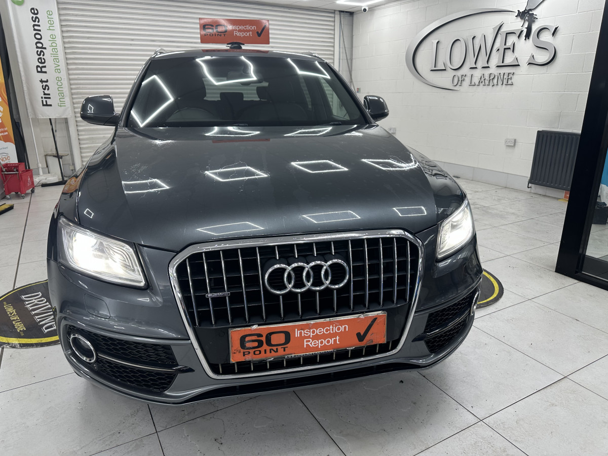 2014 (NOV) AUDI Q5 2.0 TDi S LINE PLUS QUATTRO AUTOMATIC with BLACK LEATHER