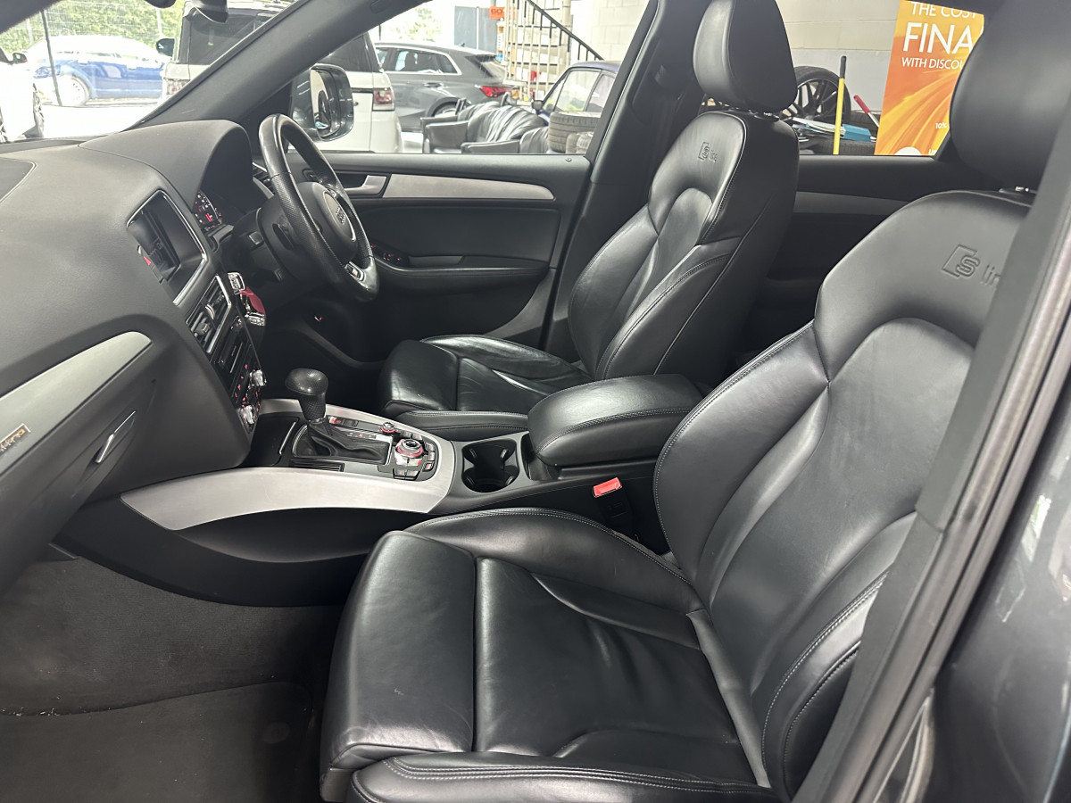 2014 (NOV) AUDI Q5 2.0 TDi S LINE PLUS QUATTRO AUTOMATIC with BLACK LEATHER