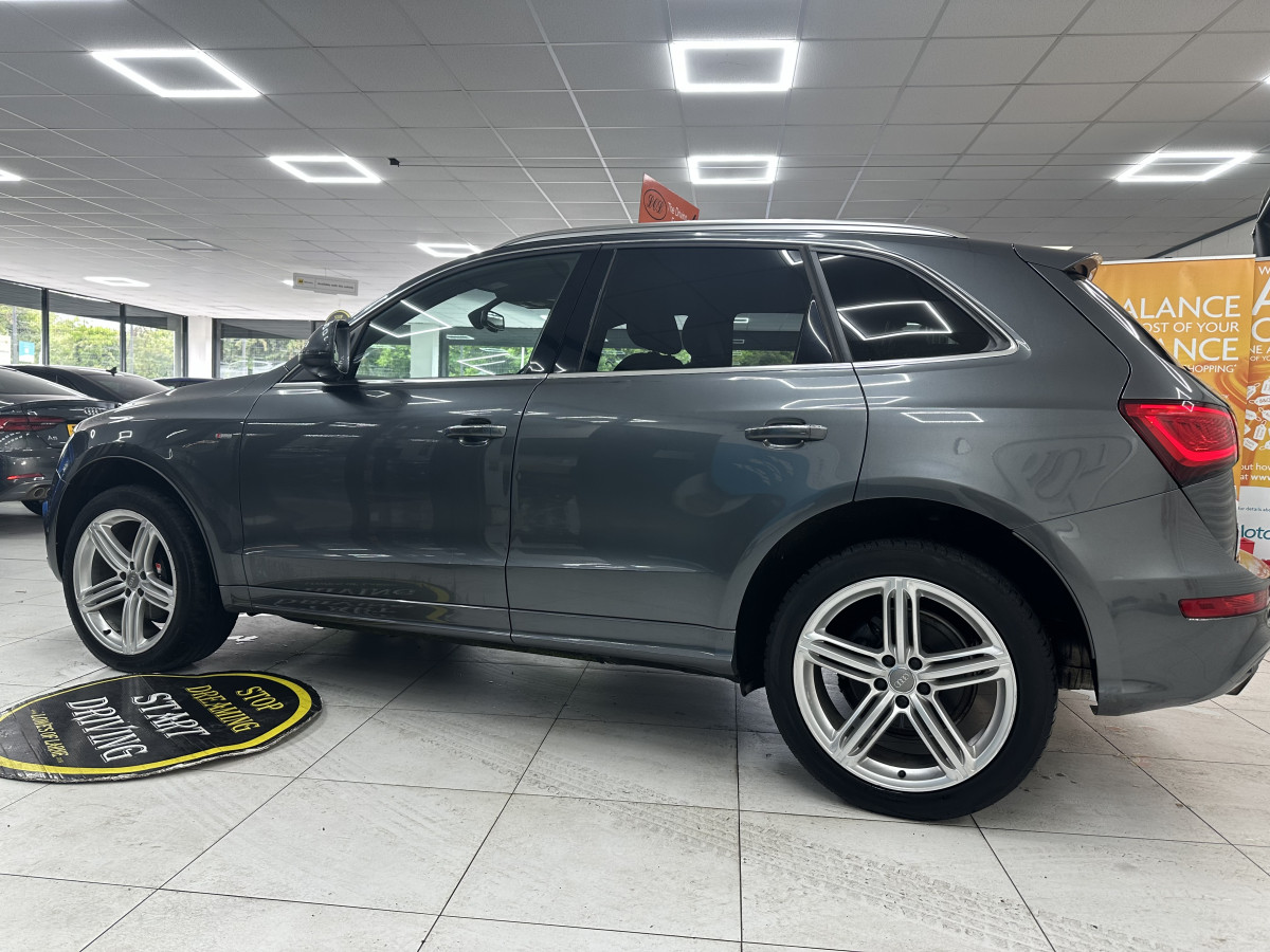 2014 (NOV) AUDI Q5 2.0 TDi S LINE PLUS QUATTRO AUTOMATIC with BLACK LEATHER