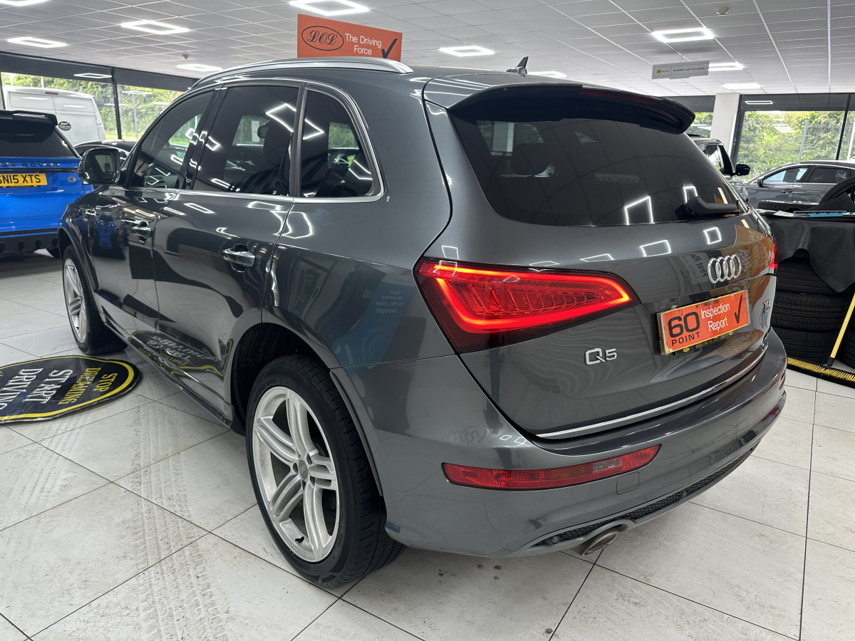 2014 (NOV) AUDI Q5 2.0 TDi S LINE PLUS QUATTRO AUTOMATIC with BLACK LEATHER
